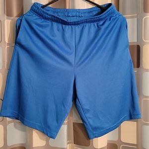 Tek Gear CoolTek shorts, blue, boy's L 14-16